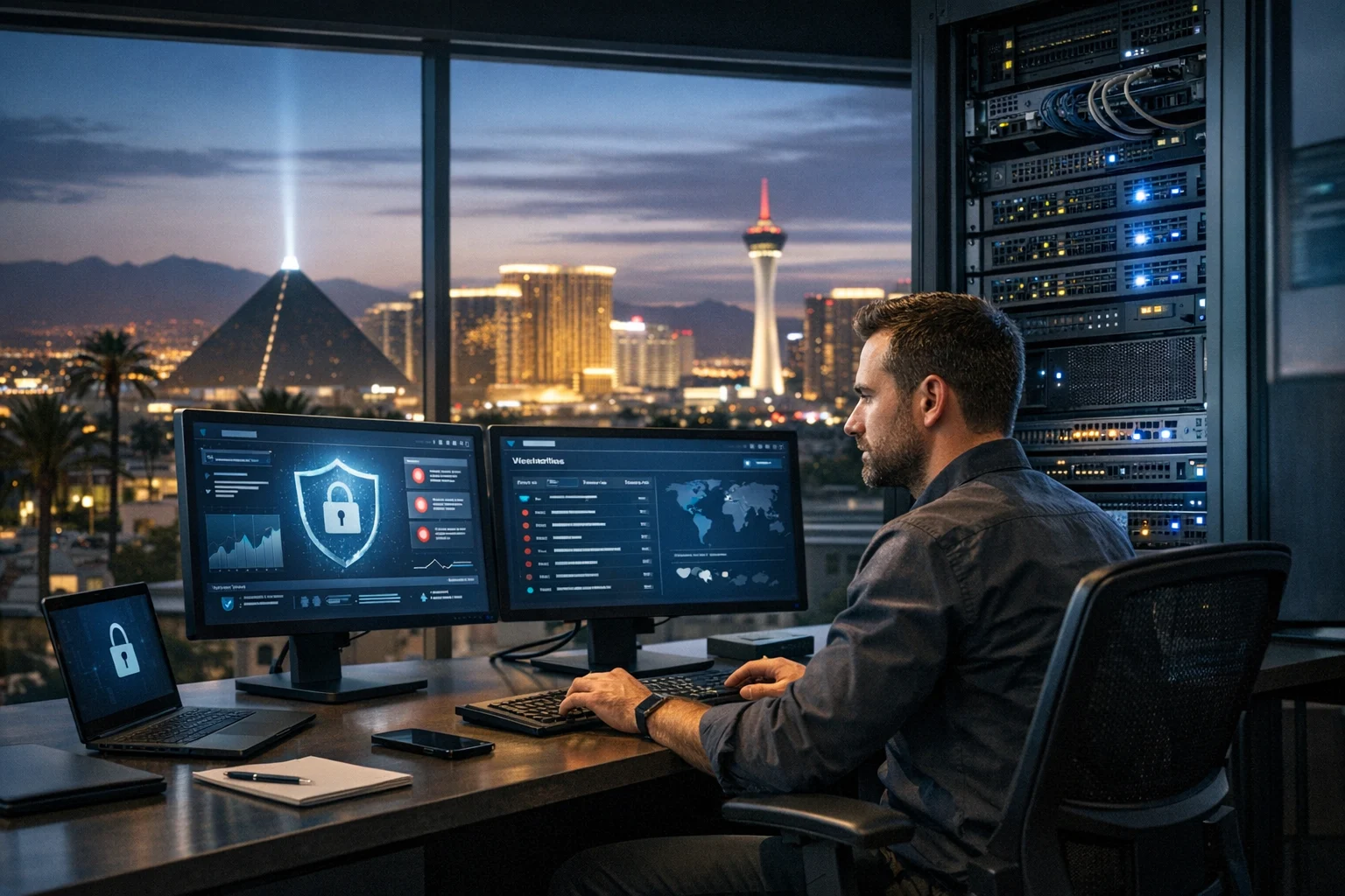 How Cybersecurity Protects Las Vegas Business Websites