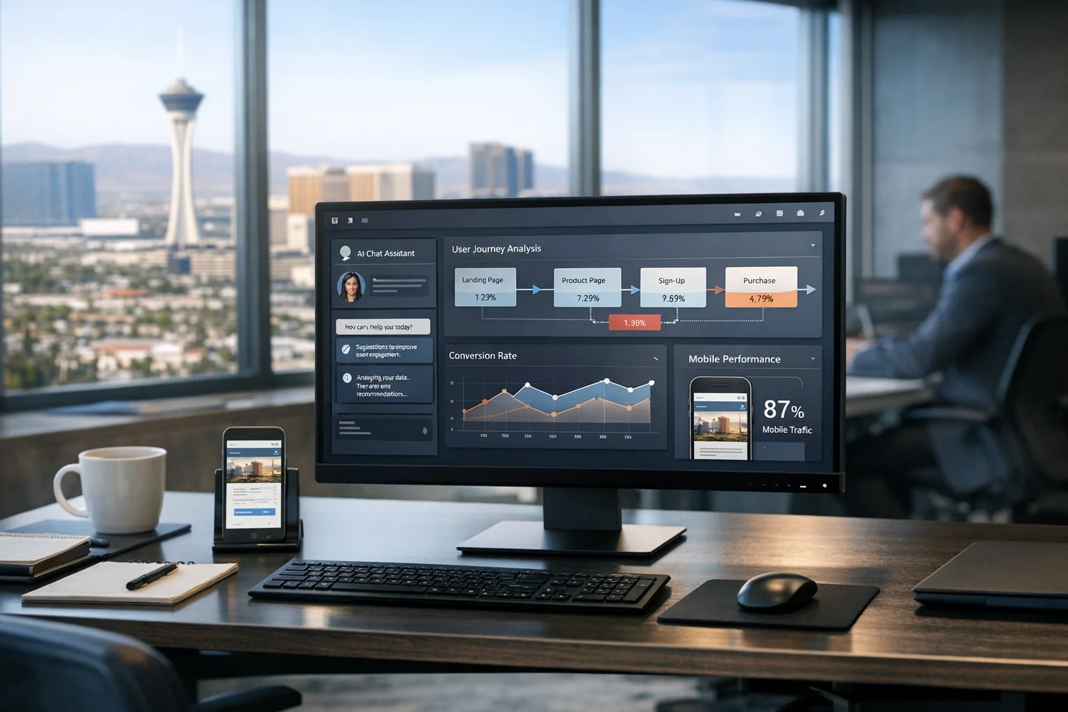 How AI Website Tools Improve UX for Las Vegas Brands
