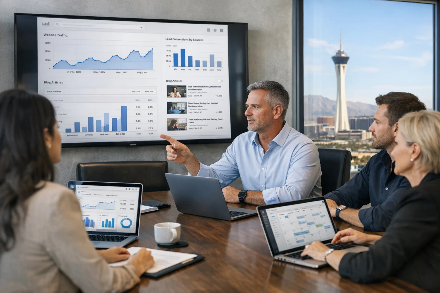 How Blog Content Turns Service Website Traffic Into Leads