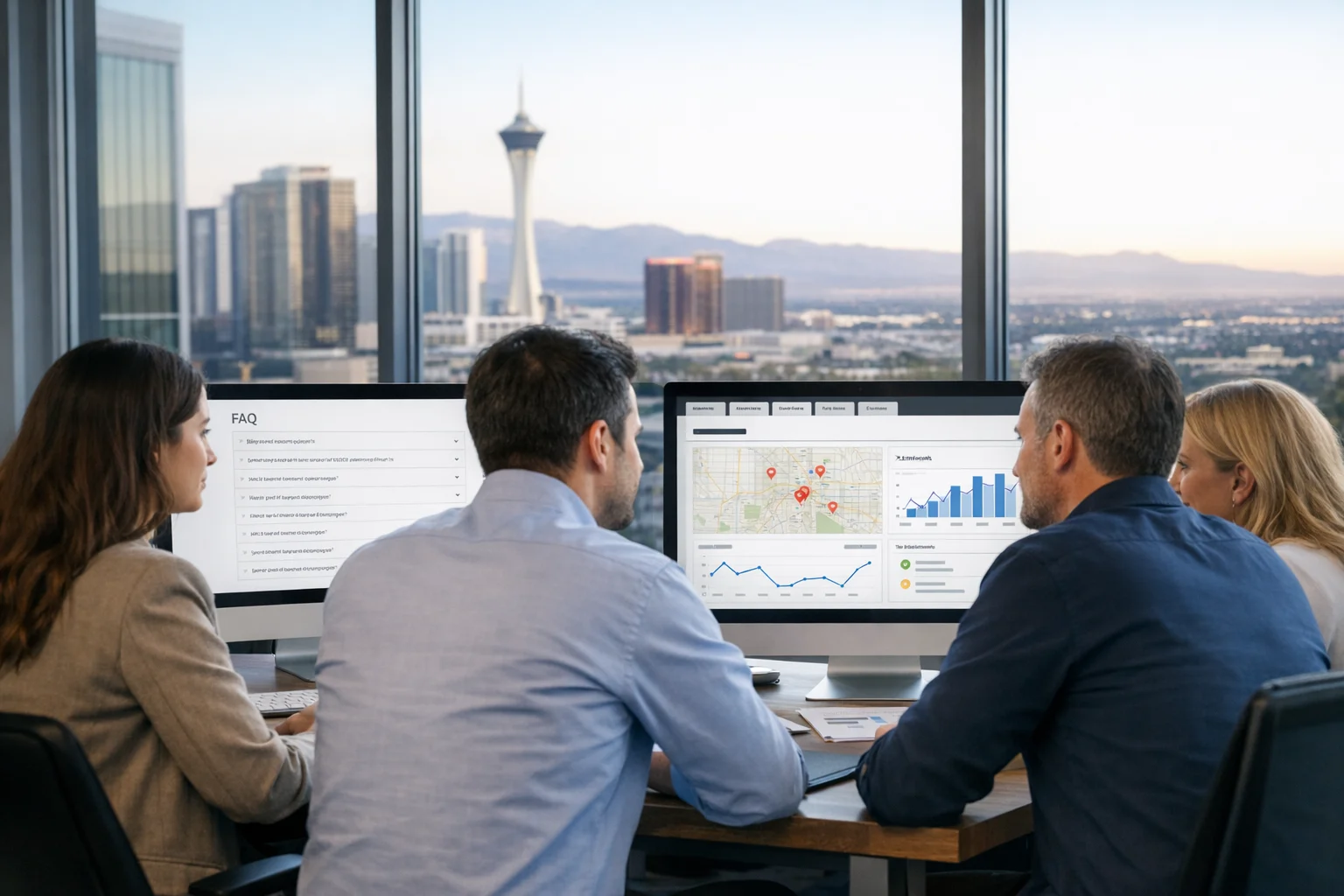 How FAQ Content Improves AEO for Las Vegas Businesses