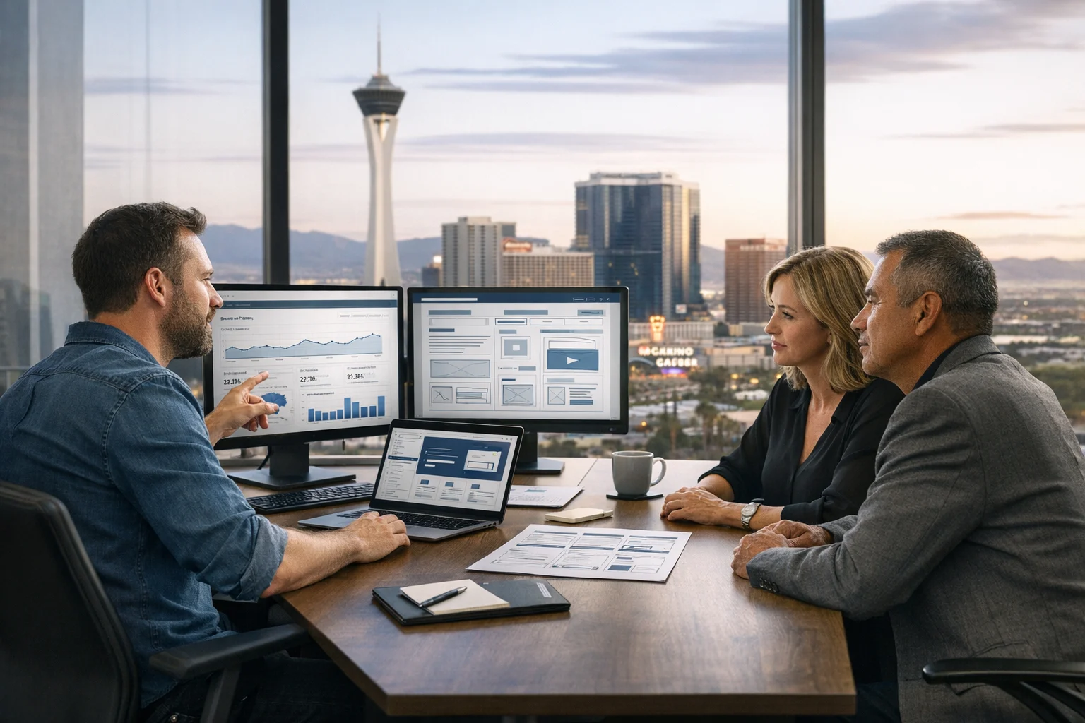 How a Las Vegas Web Designer Turns Traffic Into Leads