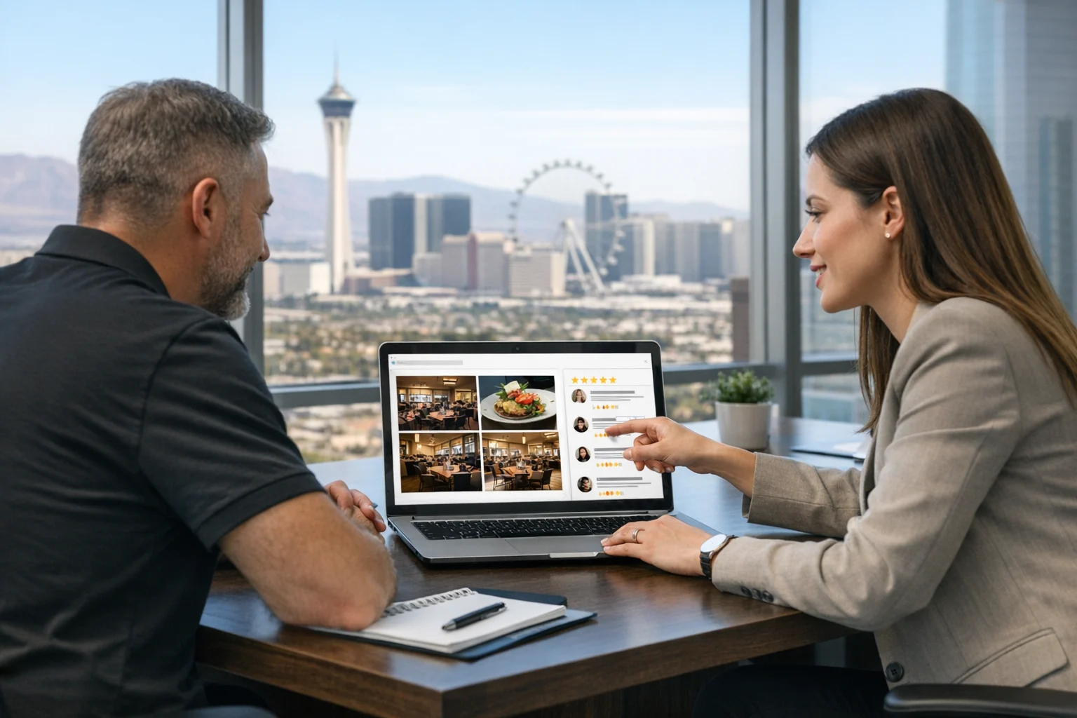 How Reviews and Photos Affect GBP Rankings in Las Vegas