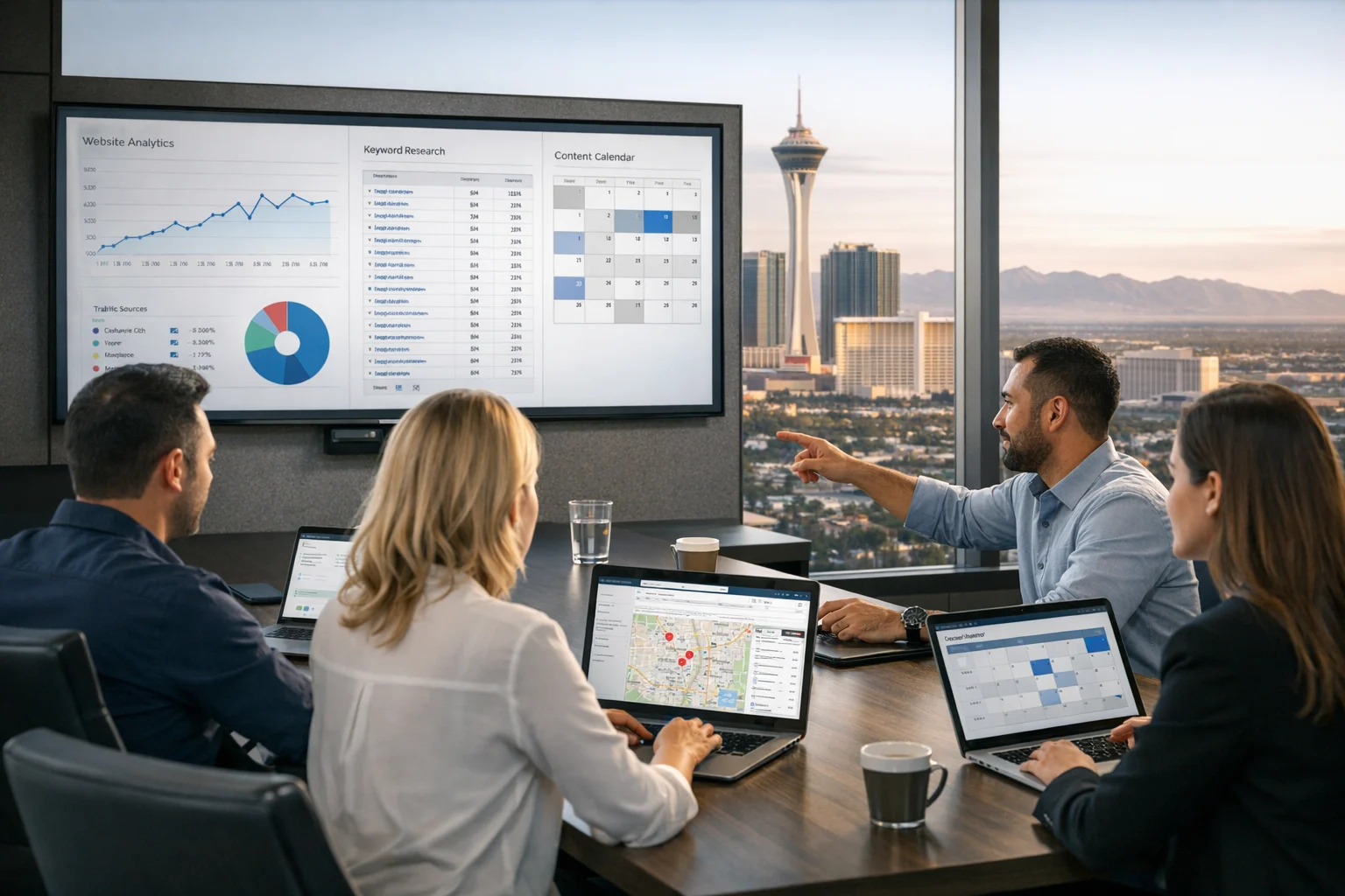 How to Build a Content Strategy for Las Vegas SEO