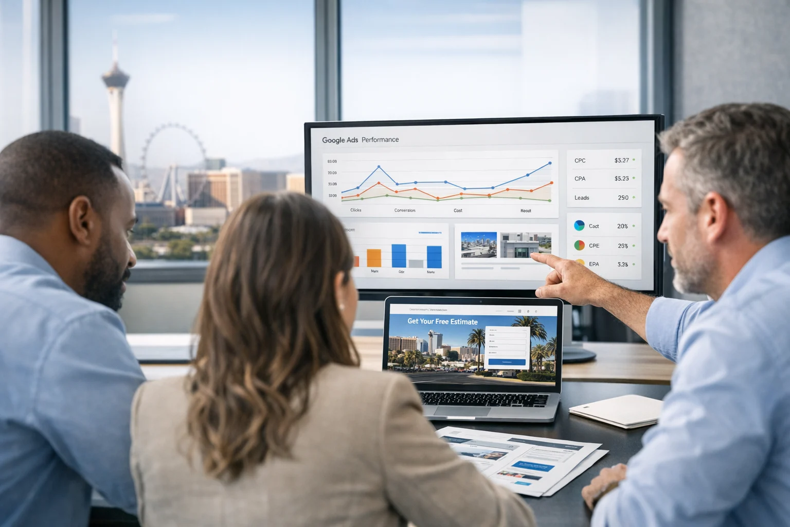 How to Improve Google Ads Landing Pages in Las Vegas