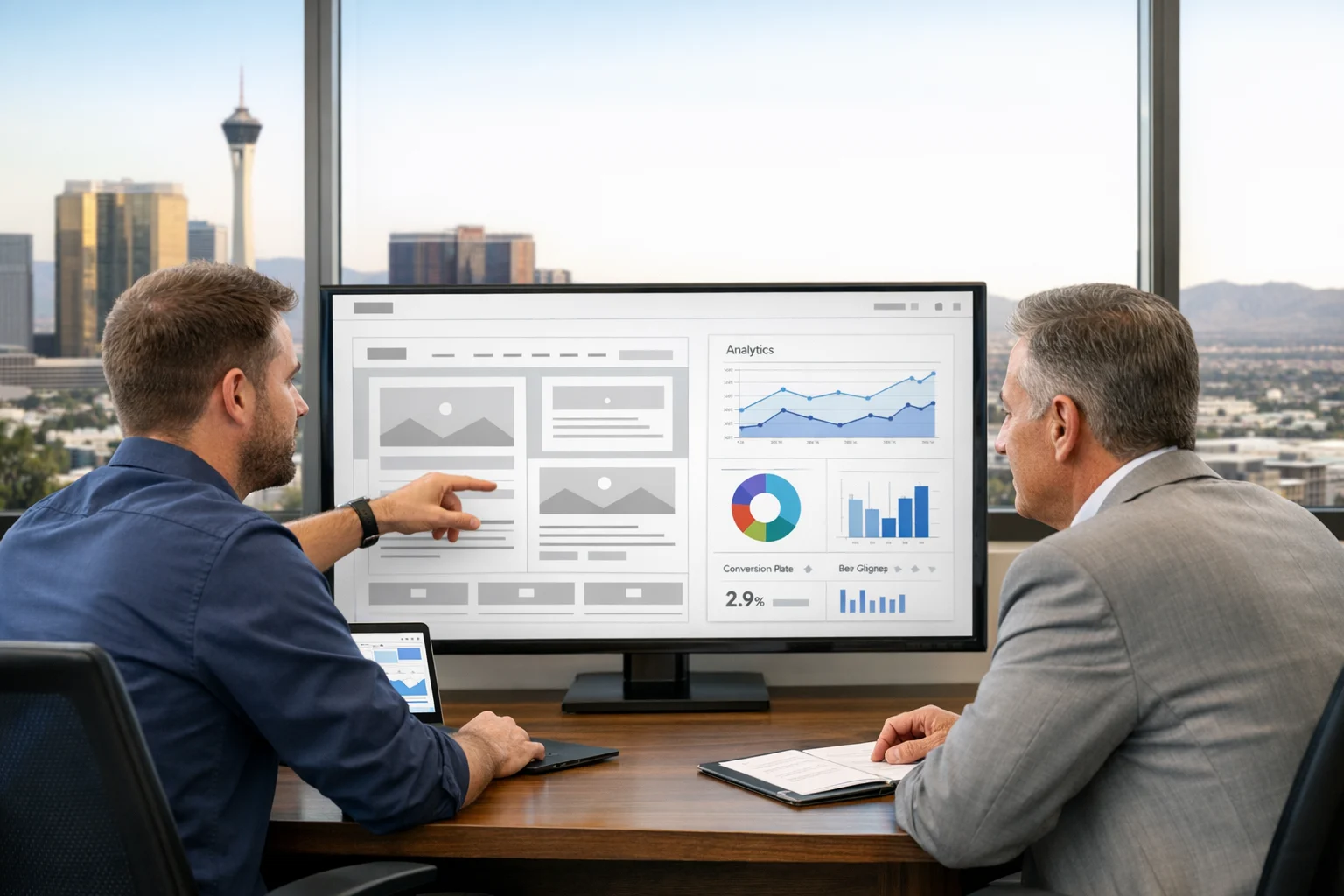 Planning a Conversion Focused Website Redesign in Las Vegas