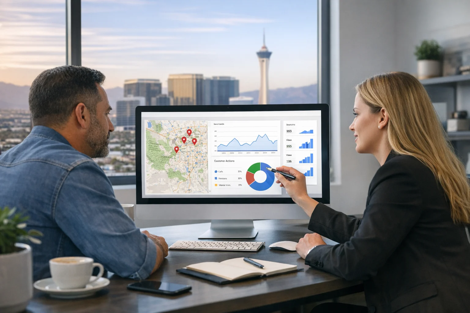 How to Use Google Business Profile Insights in Las Vegas
