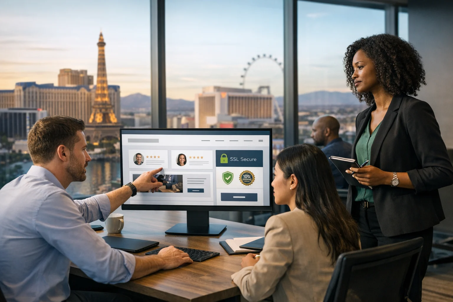 How to Write Website Content Las Vegas Customers Trust