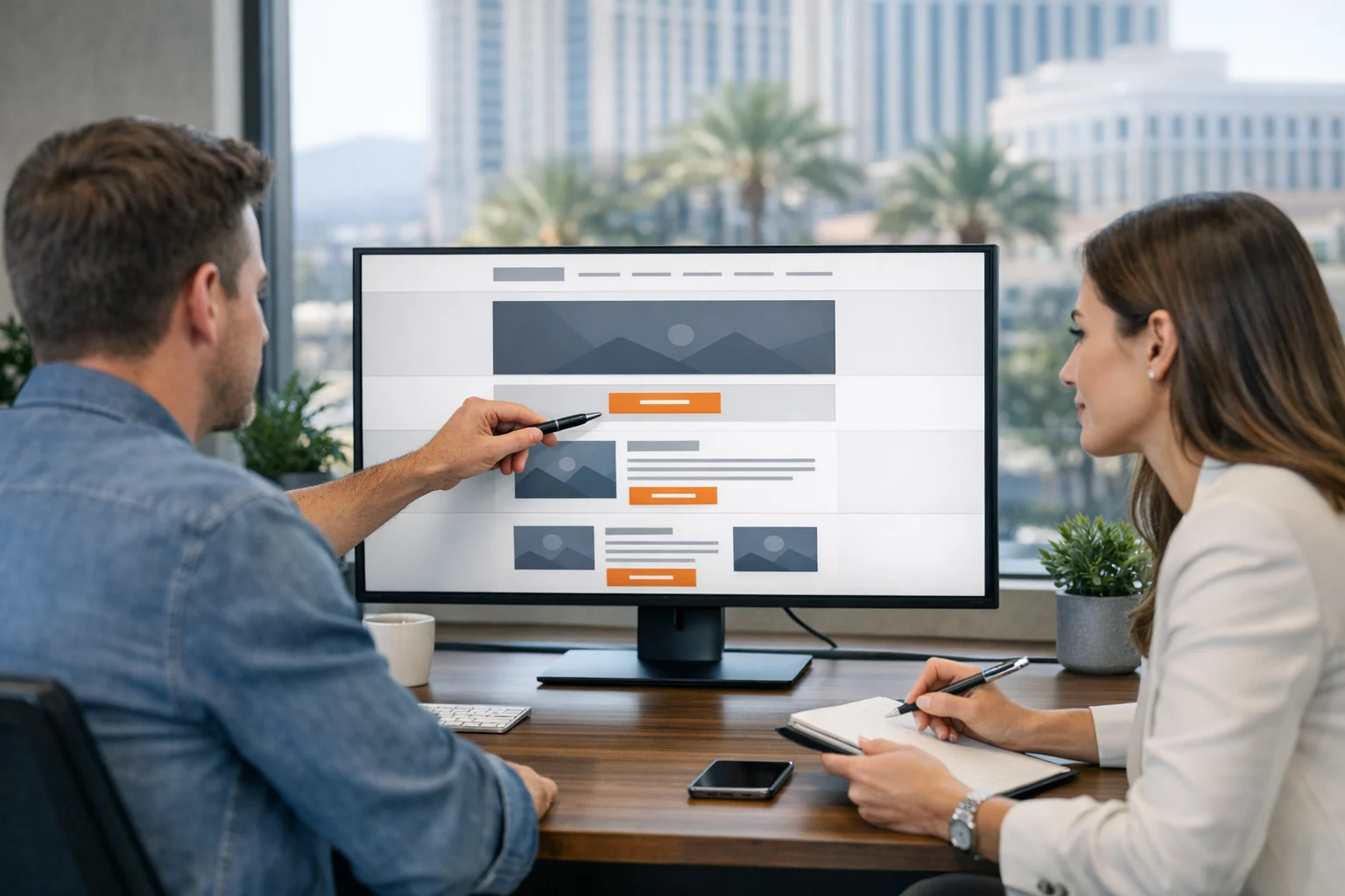 How Visual Hierarchy Turns More Website Visits Into Leads