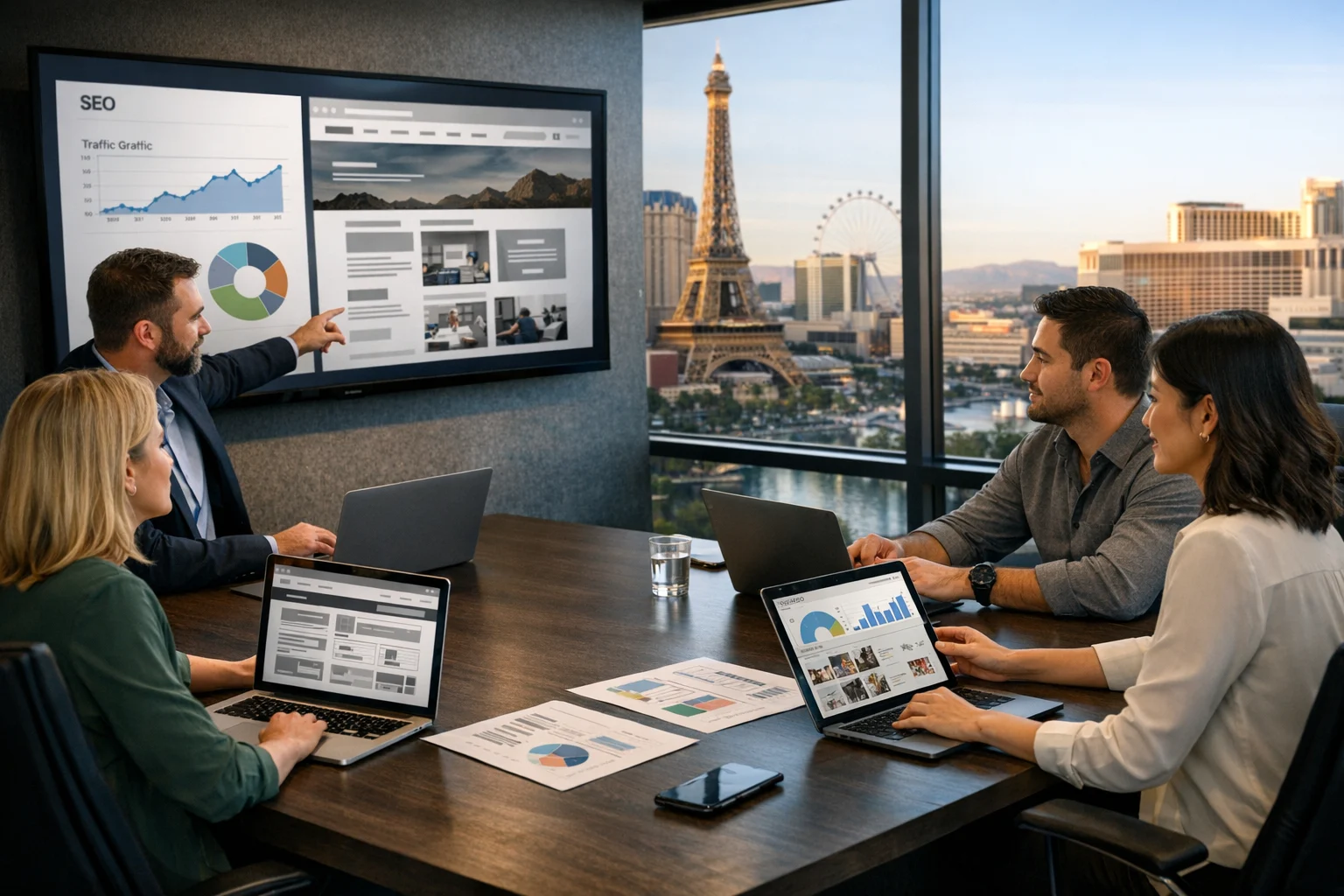 How Las Vegas Agencies Align SEO, Web Design, PPC, Content