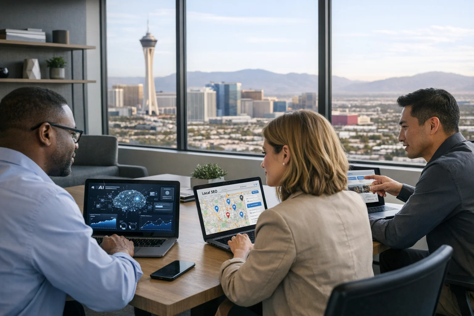 Las Vegas AI SEO for Google AI Overviews and Answers