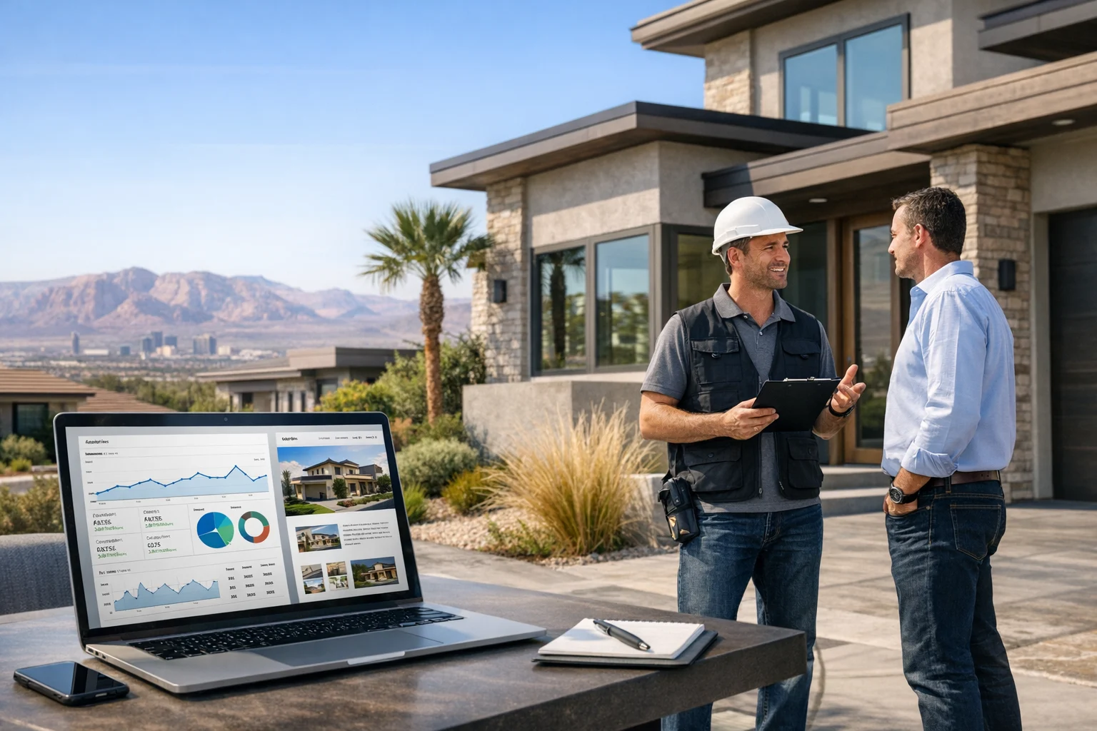 How Las Vegas Contractors Win Jobs With SEO and Design
