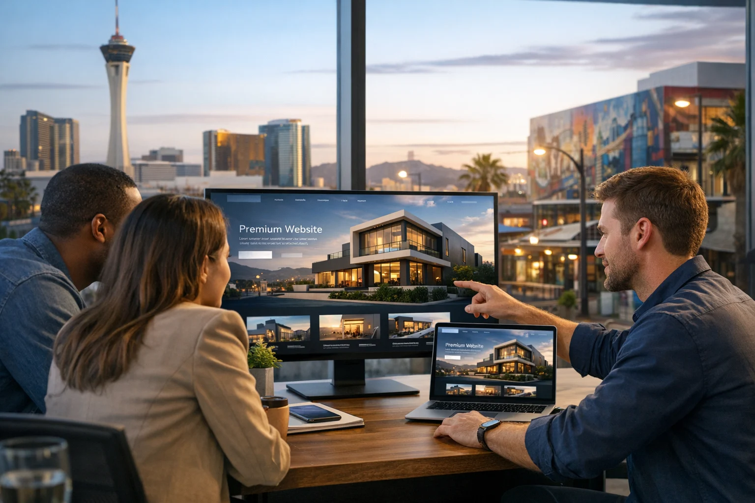 What Makes a Las Vegas Website Feel Premium and Convert