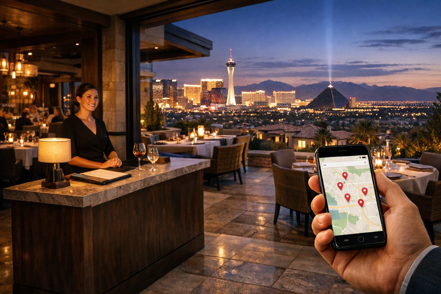 How Las Vegas Restaurants and Hospitality Brands Rank Locally