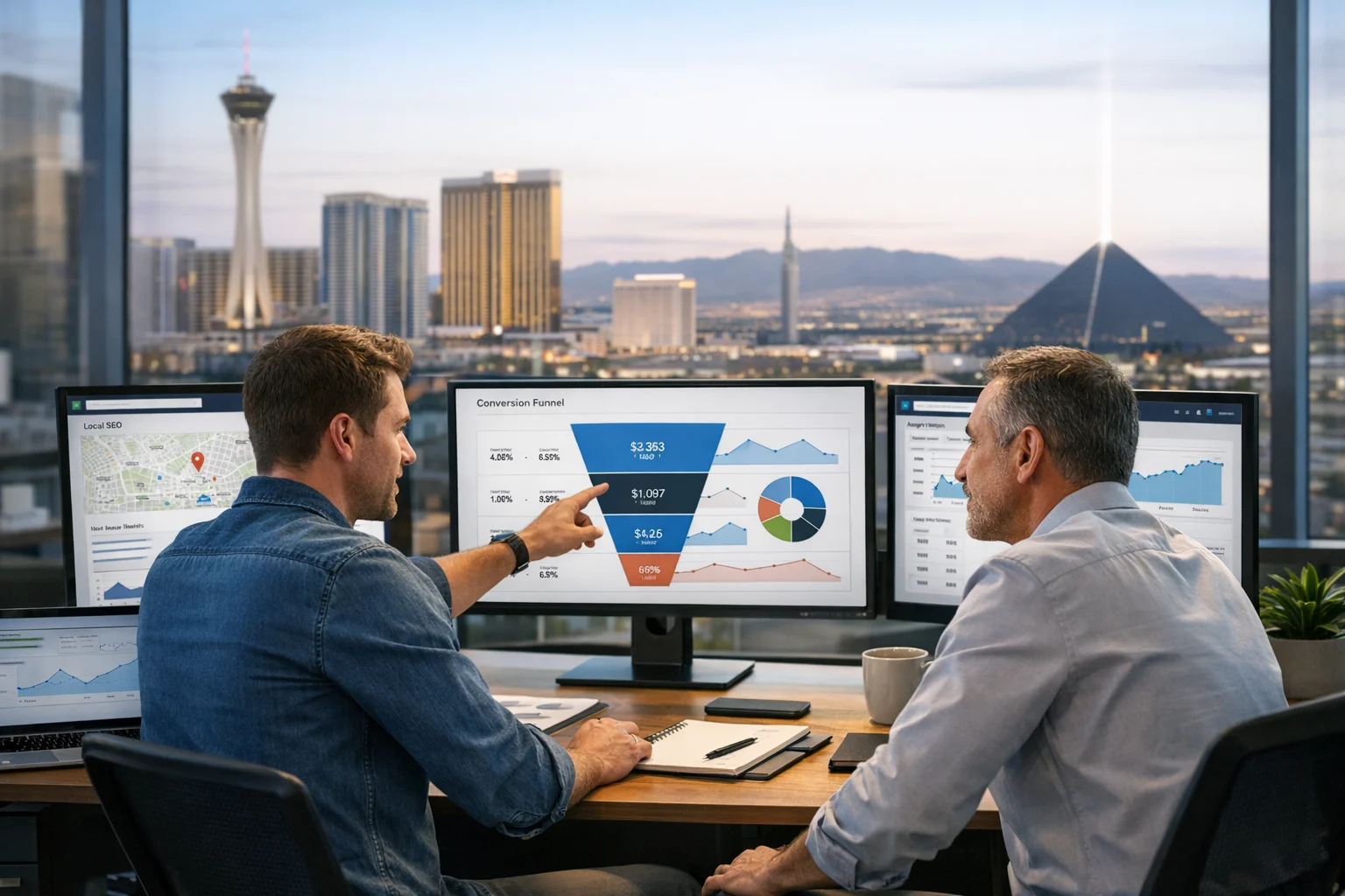 Why Las Vegas Web Design Should Start With SEO and Conversions