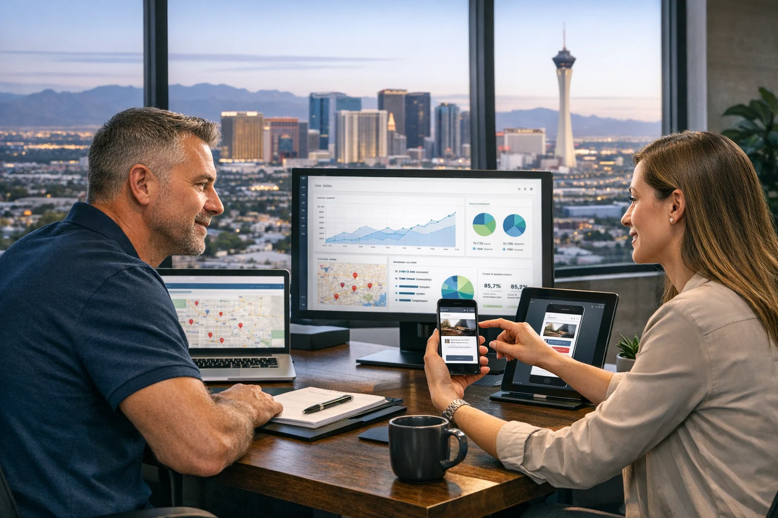 How a Las Vegas Web Designer Turns Traffic Into Leads