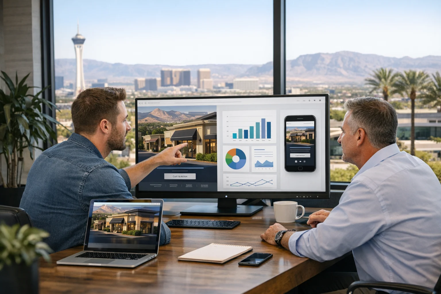How a Las Vegas Web Designer Turns Traffic Into Leads