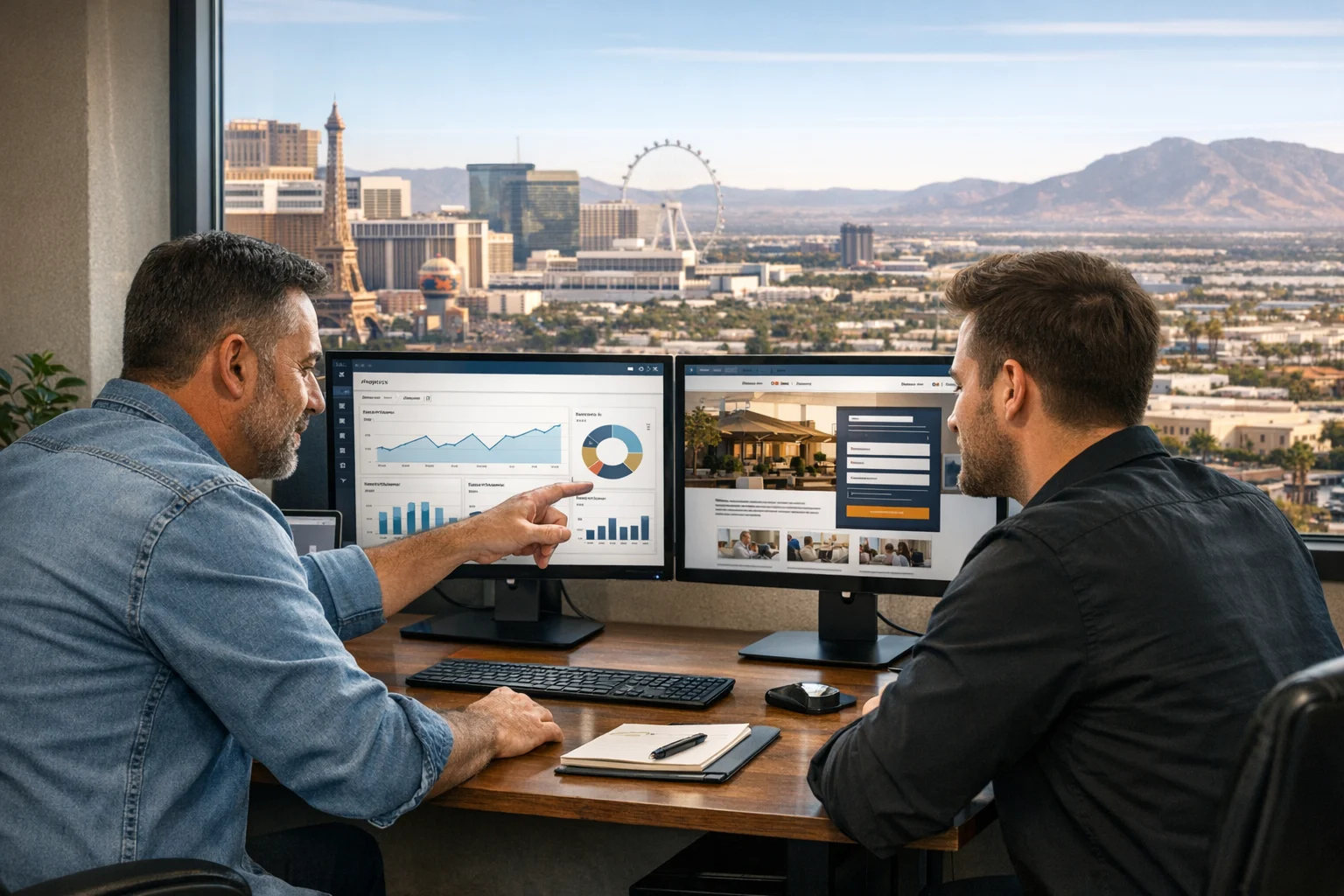 How a Las Vegas Web Designer Turns Traffic Into Leads