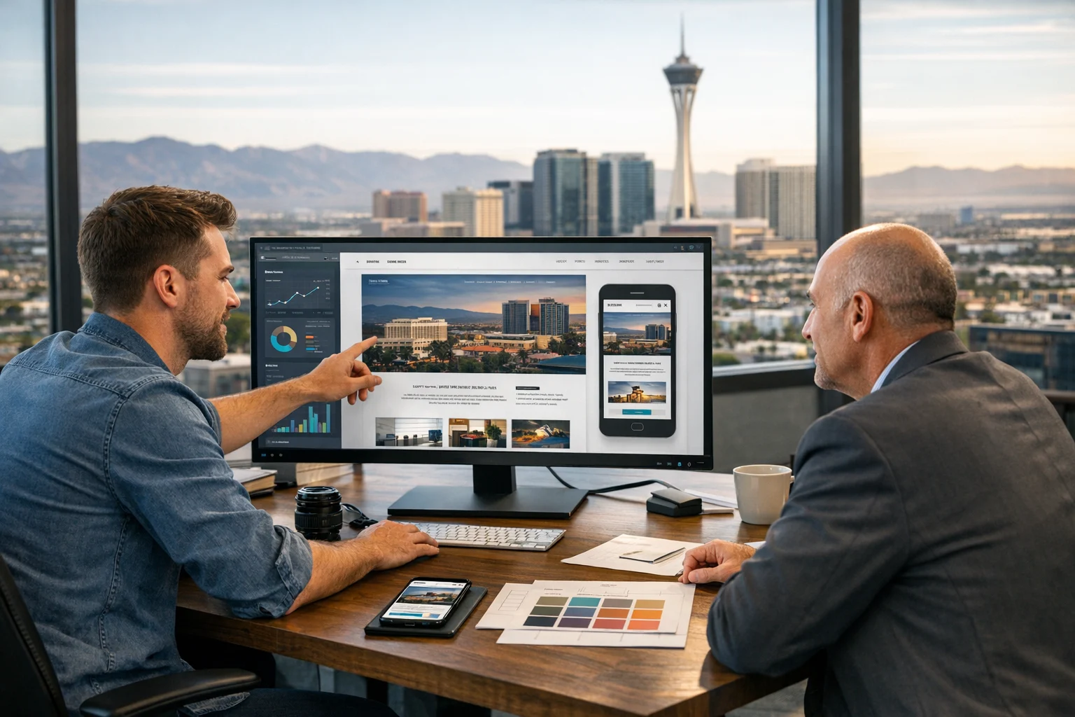 Why Custom Web Design in Las Vegas Beats Templates