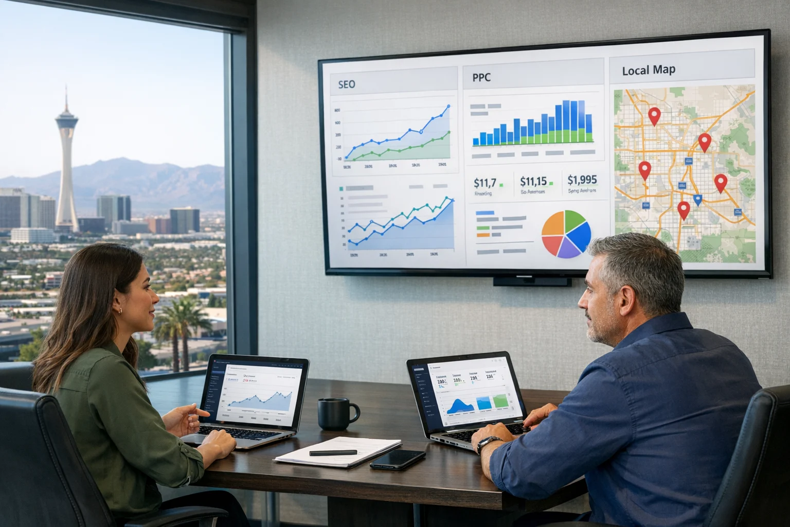 Why Las Vegas Businesses Should Combine SEO and PPC