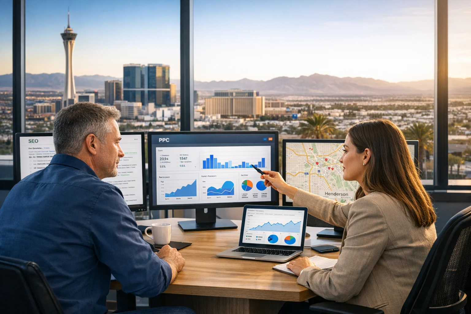 Why Las Vegas Businesses Should Combine SEO and PPC