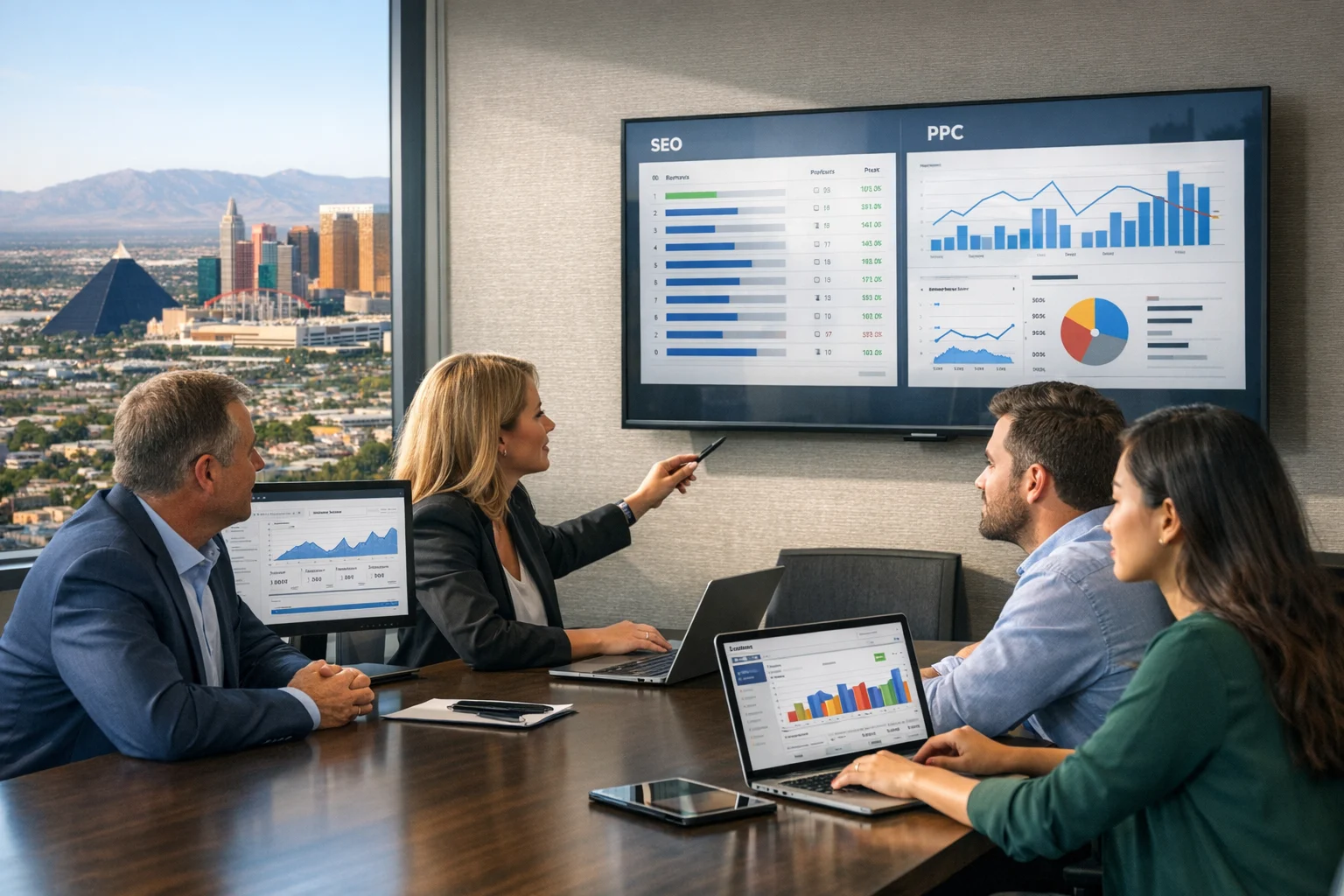 Why Las Vegas Businesses Should Combine SEO and PPC